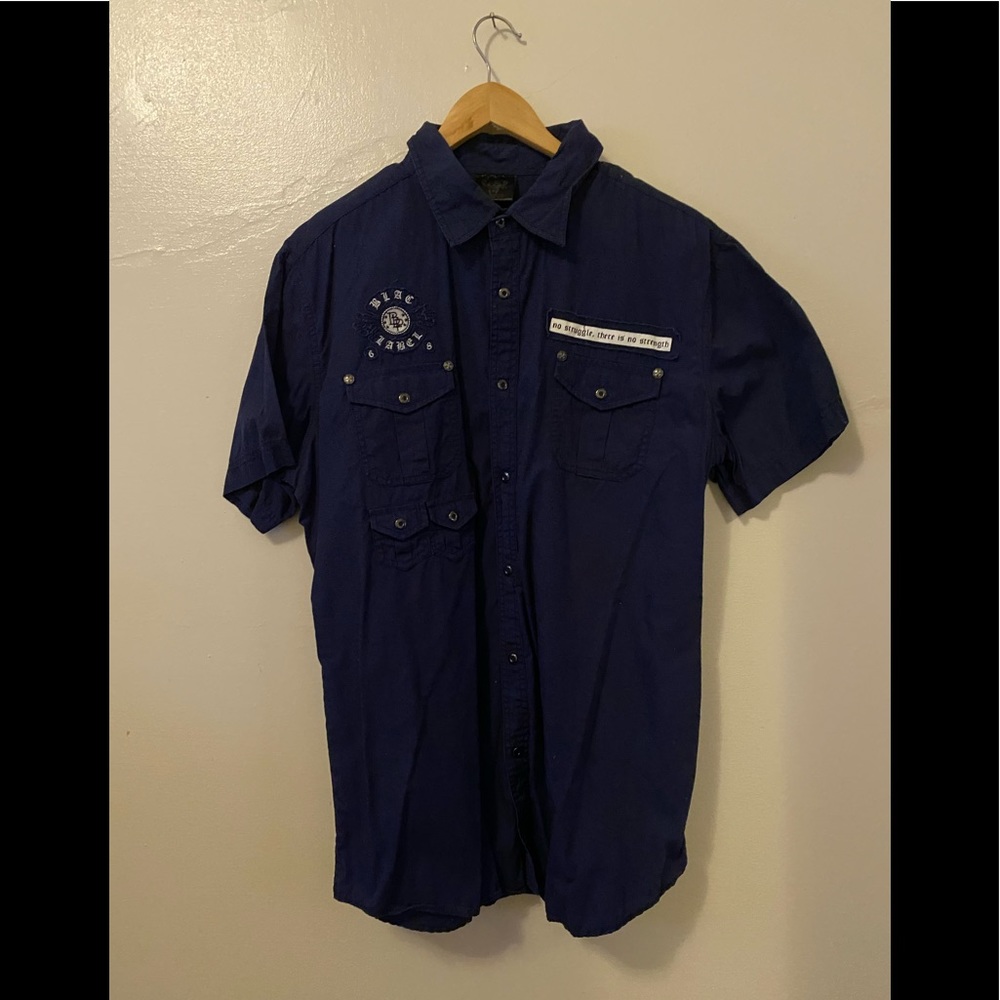Blac Label snap button shirt